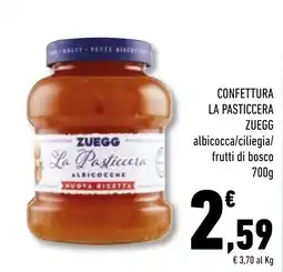 Conad Superstore Confettura La Pasticcera Zuegg offerta