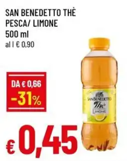 Famila Superstore San Benedetto Thè Pesca/Limone offerta