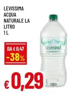 Famila Superstore Acqua naturale Levissima offerta