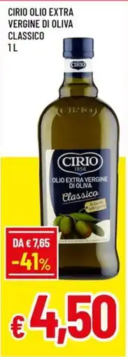 Famila Superstore Cirio olio extra vergine di oliva classico offerta