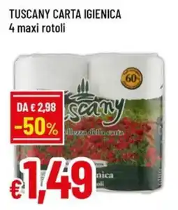 Famila Superstore Tuscany carta igienica offerta