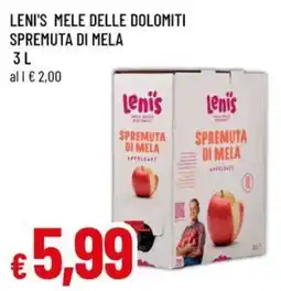 Famila Superstore Leni's mele delle dolomiti spremuta di mela offerta