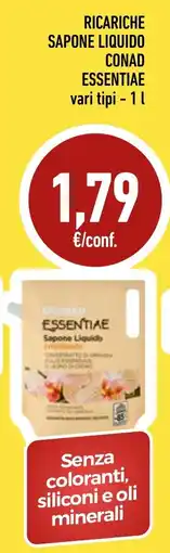 Conad Superstore Sapone liquido Essentiae offerta