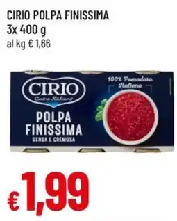 Famila Superstore Polpa finissima Cirio offerta