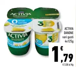 Conad Superstore Activia Danone offerta