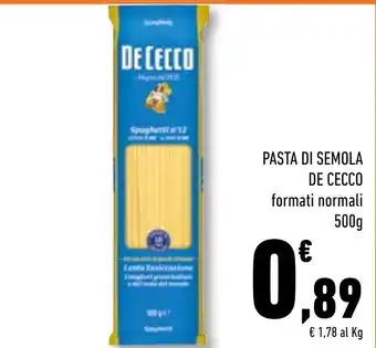 Pasta di semola De Cecco