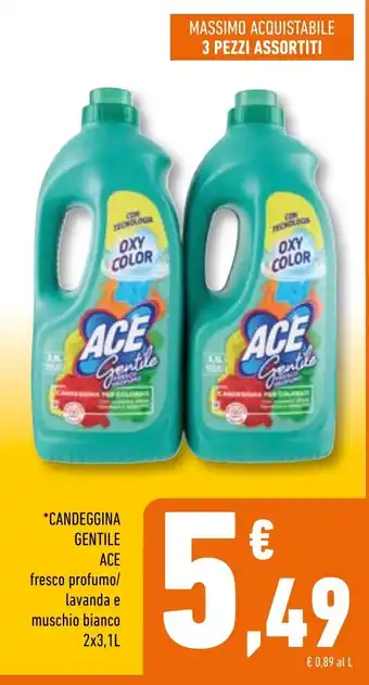 Candeggina gentile Ace