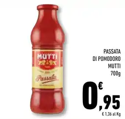 Conad Superstore Passata di pomodoro Mutti offerta