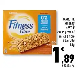 Conad Superstore Barrette fitness Nestlé offerta