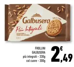 Conad Superstore Frollini Galbusera più integrali offerta