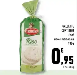 Conad Superstore Gallette Curtiriso Riso offerta