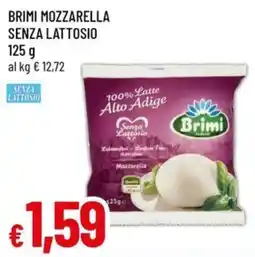 Famila Superstore Brimi mozzarella senza lattosio offerta