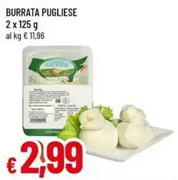 Famila Superstore Buratta pugliese di Andriese offerta