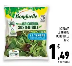 Conad Superstore Insalata le tenere Bonduelle offerta