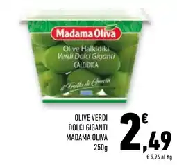 Conad Superstore Olive verdi dolci giganti madama oliva offerta