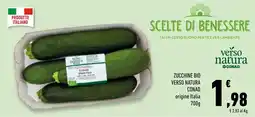 Conad Superstore Zucchine bio verso natura offerta