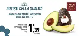 Conad Superstore Avocado Hass Saporidee Conad offerta