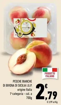 Conad Superstore Pesche bianche di Bivona di Sicilia I.G.P. offerta
