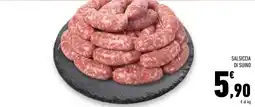 Conad Superstore Salsiccia di suino offerta