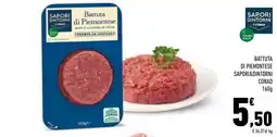Conad Superstore Battuta di Piemontese Saporidintorni offerta