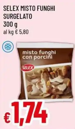 Famila Superstore Selex misto funghi surgelato offerta