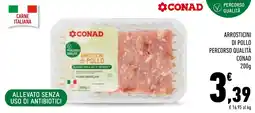 Conad Superstore Arrosticini di pollo CONAD offerta