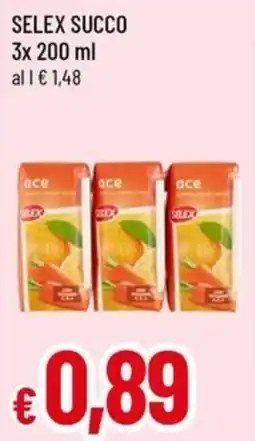Famila Superstore Selex succo offerta