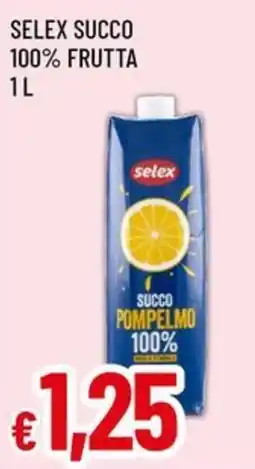 Famila Superstore Selex succo pompelmo offerta
