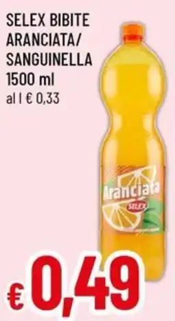 Famila Superstore Selex bibite aranciata/ sanguinella offerta