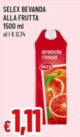 Famila Superstore Selex bevanda alla frutta offerta