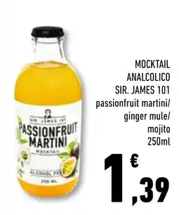 Conad Superstore Sir James 101 Passionfruit Martini Mocktail offerta