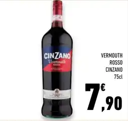 Conad Superstore Vermouth rosso Cinzano offerta