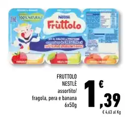 Conad Superstore Fruttolo Nestlé offerta