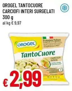 Famila Superstore Orogel TantoCuore carciofi interi surgelati offerta