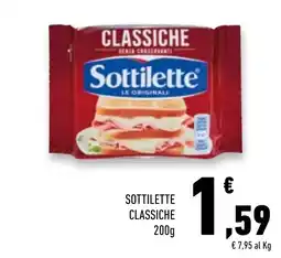 Conad Superstore Sottilette classiche offerta