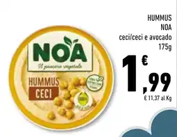 Conad Superstore Hummus Ceci Noa offerta