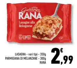 Conad Superstore Lasagne alla Bolognese Rana offerta