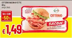 Famila Superstore Citterio bacon offerta