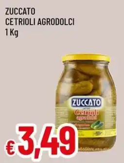 Famila Superstore Zuccato cetrioli agrodolci offerta