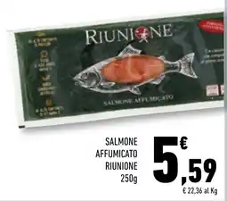 Conad Superstore Salmone affumicato riunione offerta