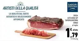 Conad Superstore Speck Alto Adige IGP offerta