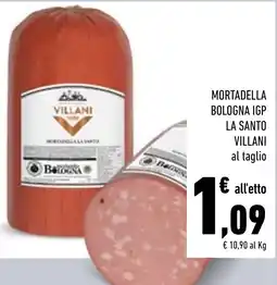 Conad Superstore Mortadella bologna igp la santo villani offerta