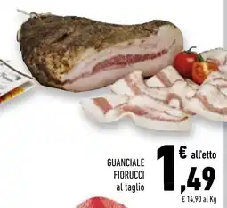 Conad Superstore Guanciale Fiorucci offerta