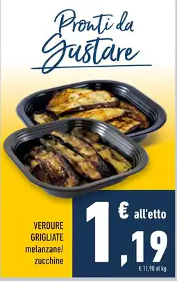 Conad Superstore Verdure grigliate melanzane/zucchine offerta