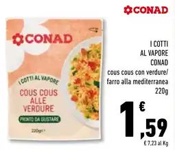 Conad Superstore Cous cous alle verdure offerta
