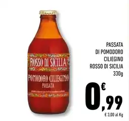 Conad Superstore Passata di pomodoro ciliegino rossodisicilia offerta