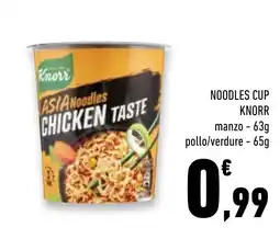 Conad Superstore Knorr Asia Noodles Chicken Taste offerta