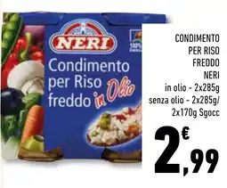 Conad Superstore Condimento per Riso freddo NERI offerta