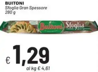 Sisa Buitoni Sfoglia Gran Spessore 280g offerta