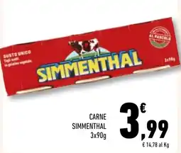 Conad Superstore Carne Simmenthal offerta